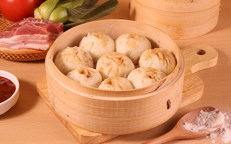 发面小笼包