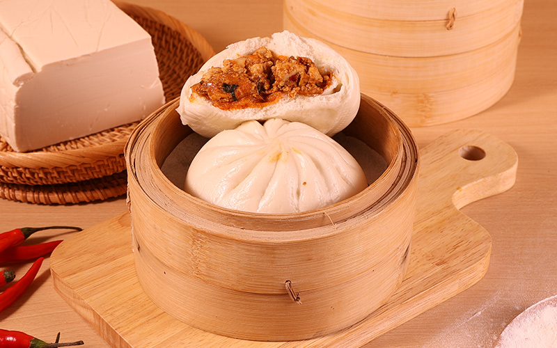 香辣豆腐包
